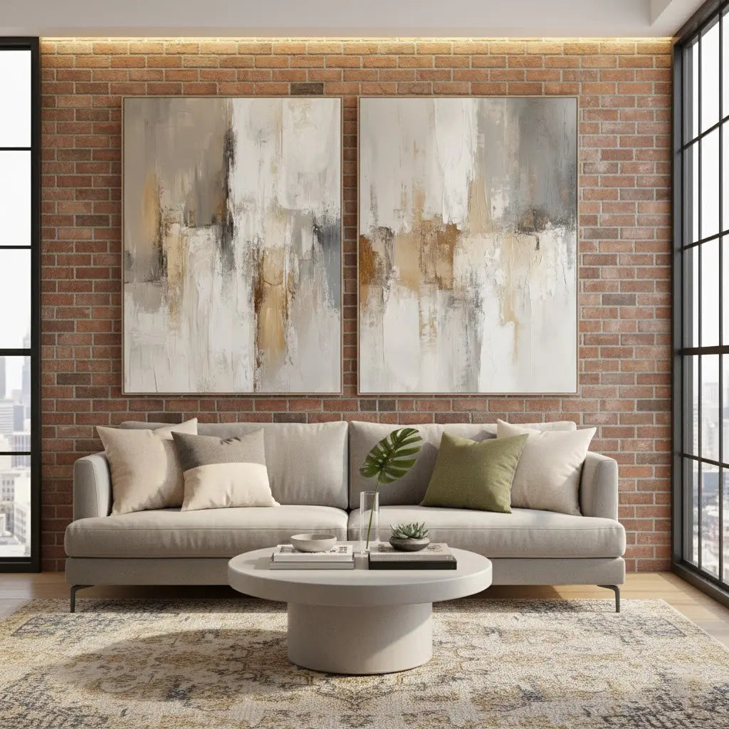 Abstract Tranquility Set of 2 #PB47 ArtiQuo