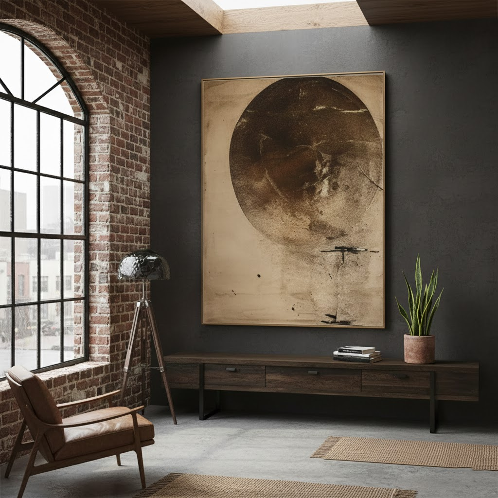 Abstract Tranquility Art Painting #PB48