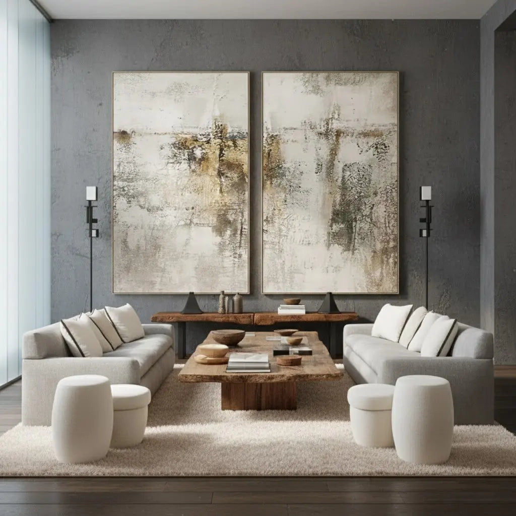 Abstract Tranquility Set of 2 #PB49 ArtiQuo