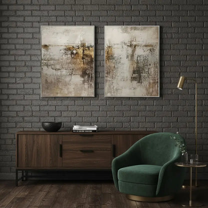 Abstract Tranquility Set of 2 #PB49 ArtiQuo