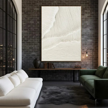 Plaster Art Minimalist Textured Painting #P4 ArtiQuo