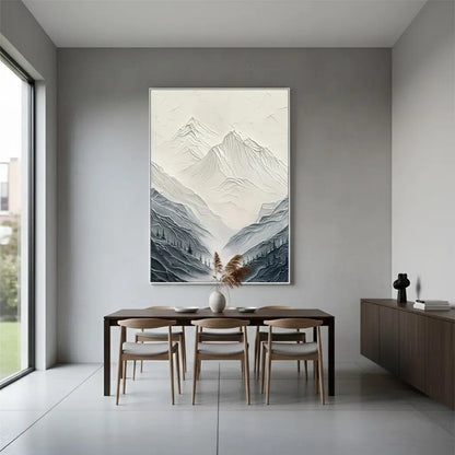 3D Textured Plaster Art Minimalist Wall Art #P50 ArtiQuo