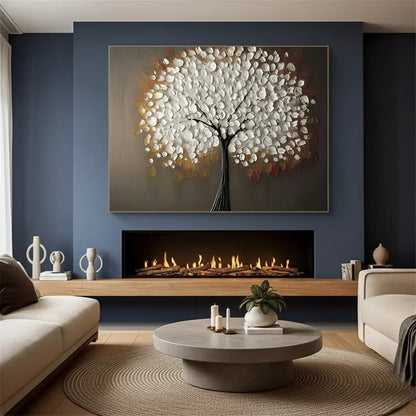 Flower And Tree Painting #P51 ArtiQuo