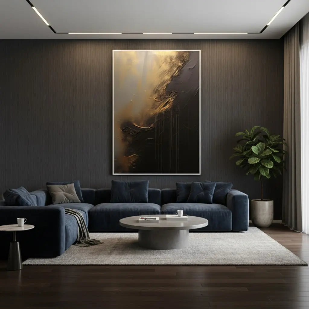 Abstract Textured Wall Art #P57 ArtiQuo