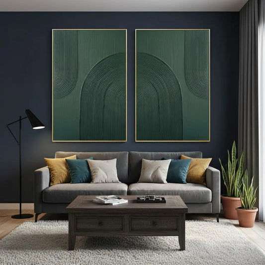 Abstract Tranquility Set of 2 #P59 ArtiQuo