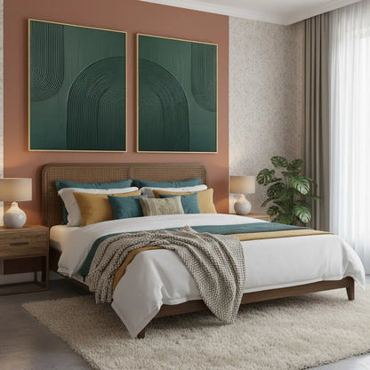 Abstract Tranquility Set of 2 #P59 ArtiQuo