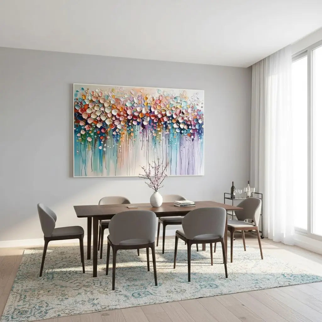 Flower And Tree Painting #P61 ArtiQuo