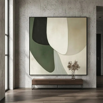 Blue & Green Abstract #PB61 ArtiQuo