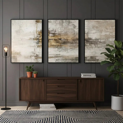 Abstract Tranquility Set of 3 #PB65 ArtiQuo