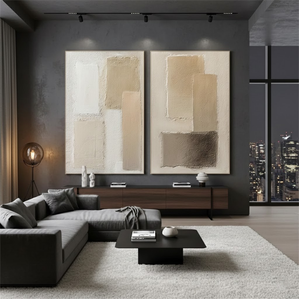 Wabi Sabi Set of 2 Wall Art #PB73