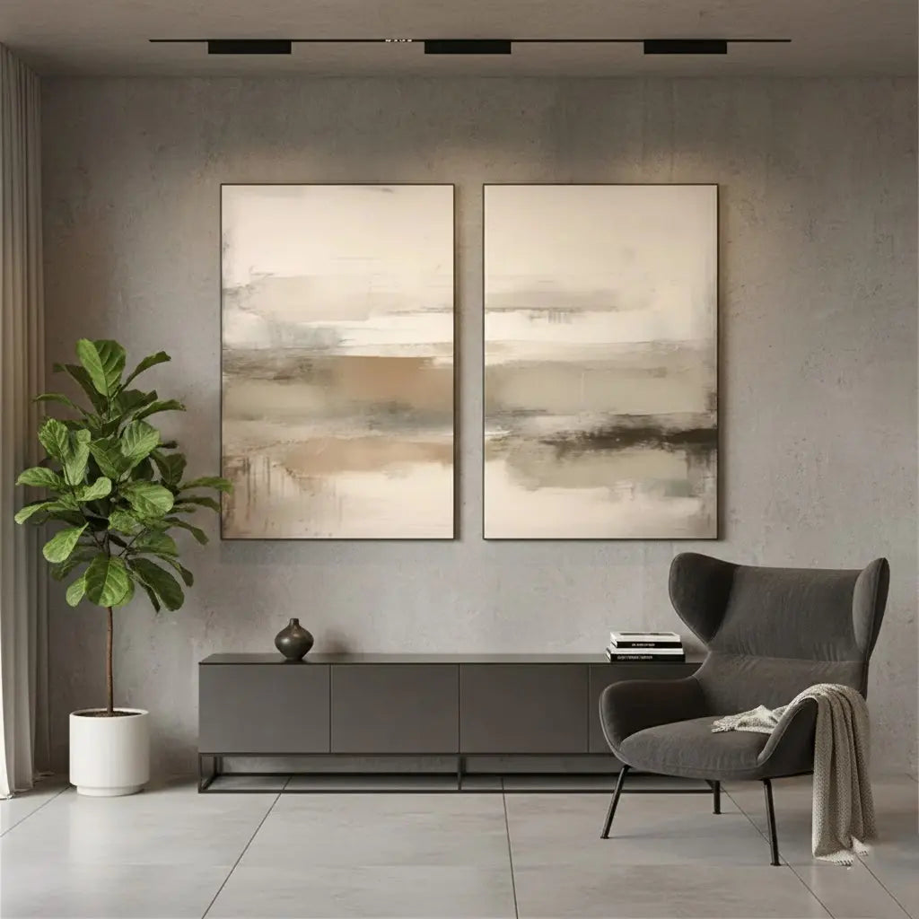 Abstract Tranquility Set of 2 #PB77 ArtiQuo