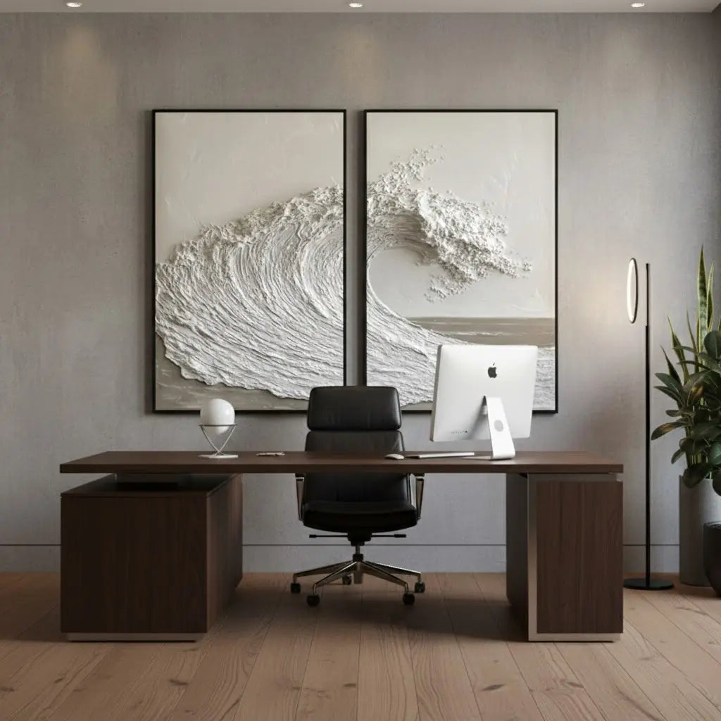 Ocean And Sky Painting Set of 2 #P84 ArtiQuo