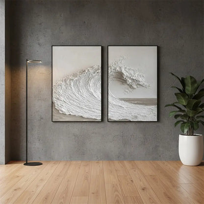 Ocean And Sky Painting Set of 2 #P84 ArtiQuo