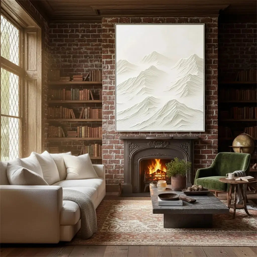 Plaster Art Minimalist Textured Painting #P88 ArtiQuo