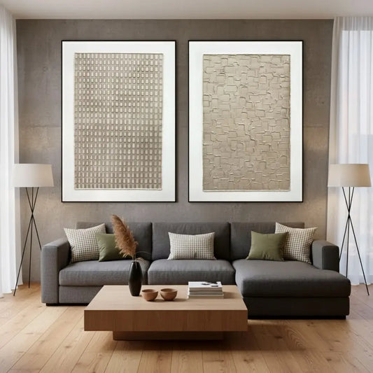Abstract Tranquility Set of 2 #PB89 ArtiQuo