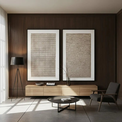 Abstract Tranquility Set of 2 #PB89 ArtiQuo