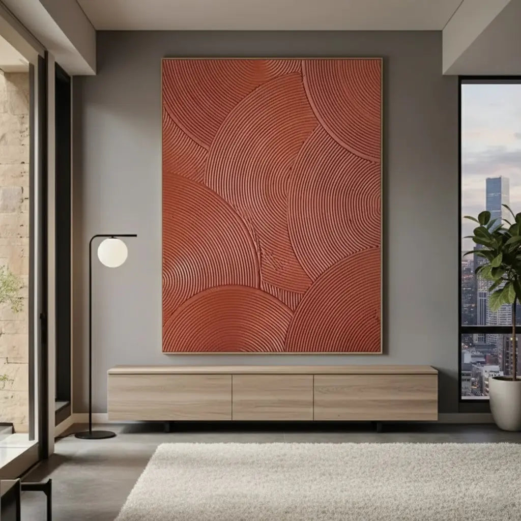 Abstract Texture Painting #PB90 ArtiQuo