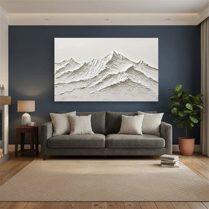 Plaster Art Minimalist Textured Painting #P91 ArtiQuo