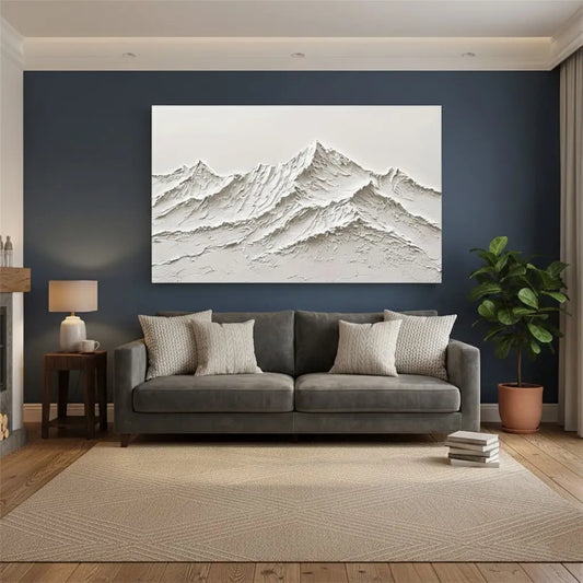 Plaster Art Minimalist Textured Painting #P91 ArtiQuo