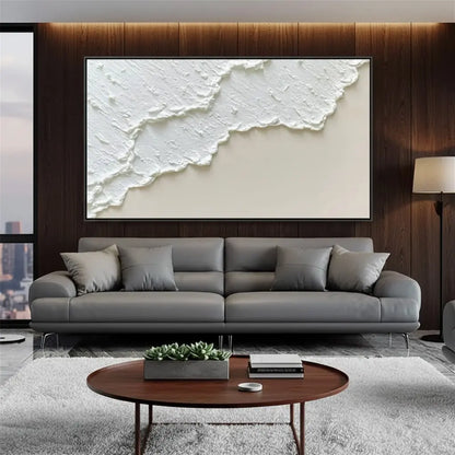 Plaster Art Minimalist Textured Painting #P93 ArtiQuo