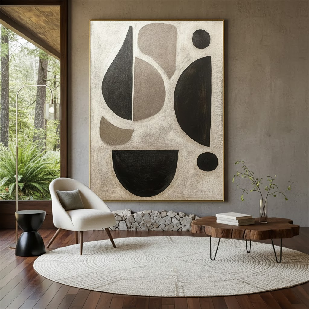 Abstract Tranquility Art Painting #PB94 ArtiQuo