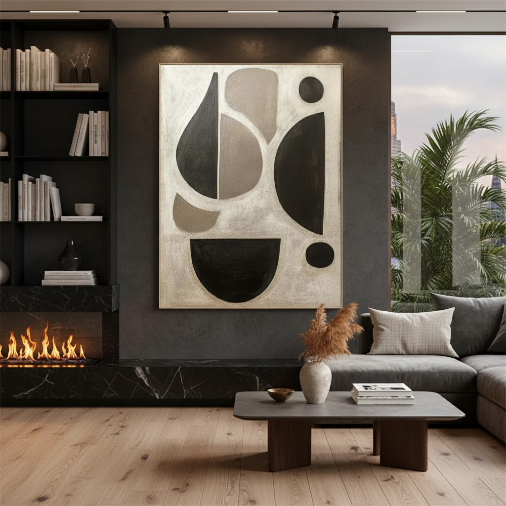 Abstract Tranquility Art Painting #PB94 ArtiQuo