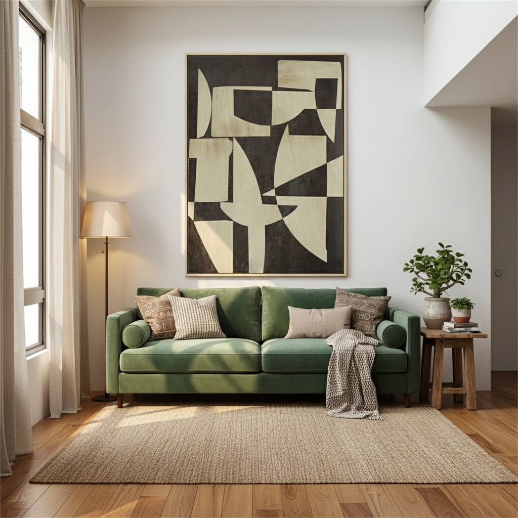 Abstract Tranquility Art Painting #PB95