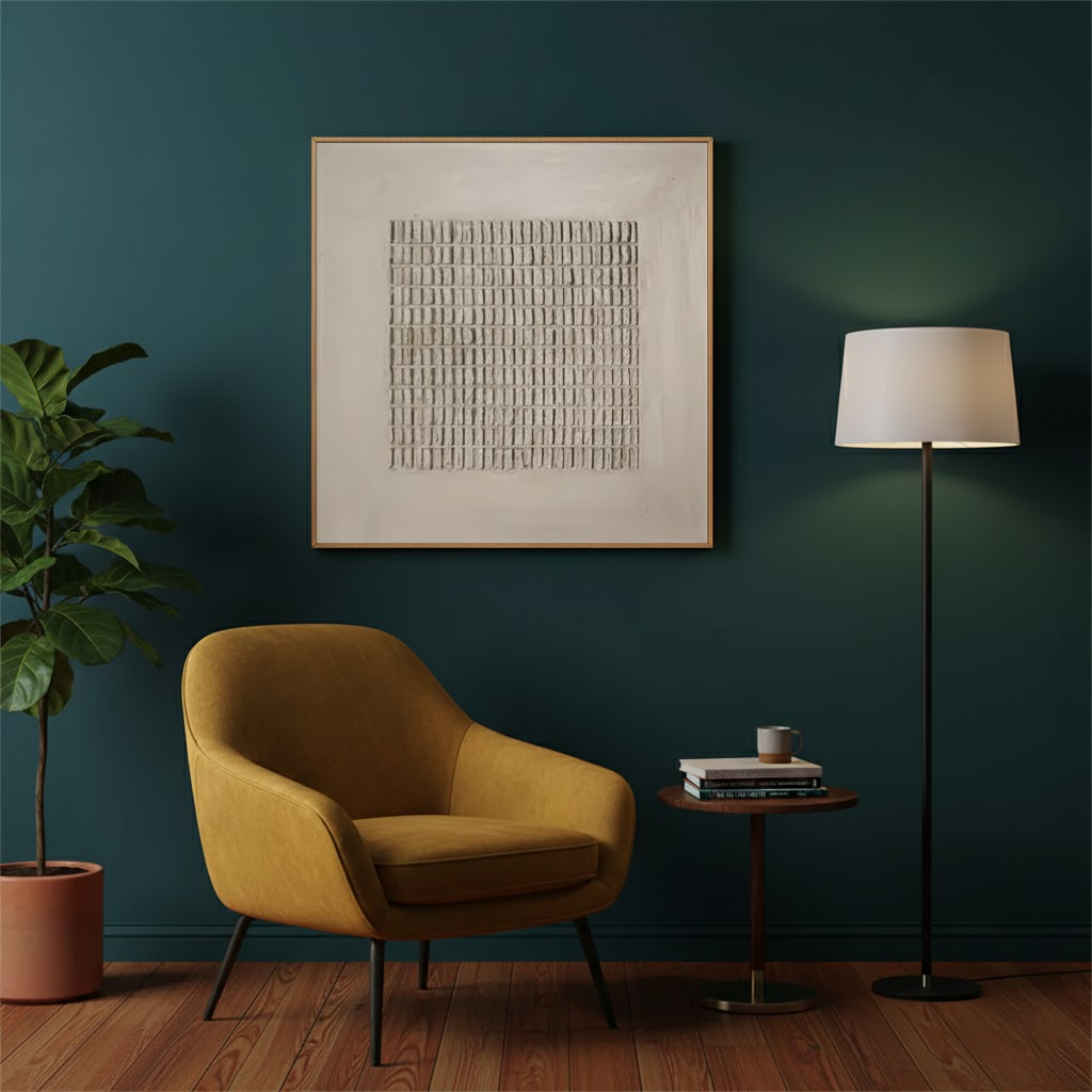 Beige & Brown Abstract #PB8 ArtiQuo