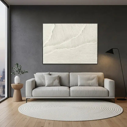 Plaster Art Minimalist Textured Painting #WM11 ArtiQuo