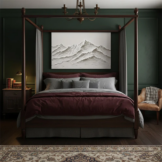 Plaster Art Minimalist Textured Painting #WM29 ArtiQuo