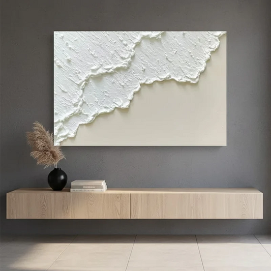 Plaster Art Minimalist Textured Painting #WM31 ArtiQuo