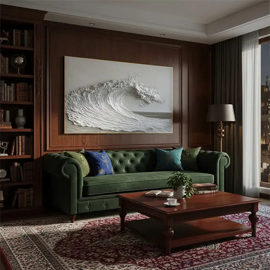 Ocean And Sky Painting #WM6 ArtiQuo
