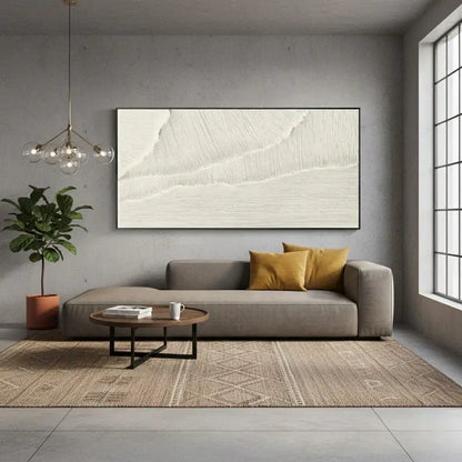 Plaster Art Minimalist Textured Painting #WM11 ArtiQuo