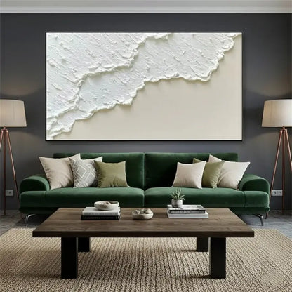 Plaster Art Minimalist Textured Painting #WM31 ArtiQuo