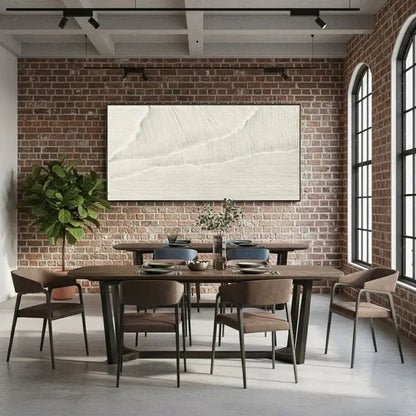Plaster Art Minimalist Textured Painting #WM11 ArtiQuo